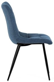 Autronic BONTEC Jedálenská stolička, modrá, látka, DCL-193 BLUE2 Farba: Modrá