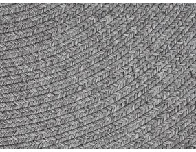 Sivý okrúhly vonkajší koberec ø 150 cm - NORTHRUGS