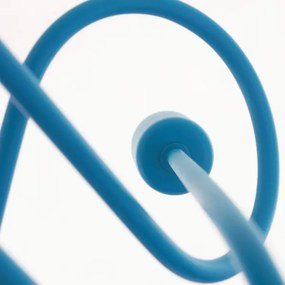 LED Detský prisadený luster OXFORD 3xE27/15W/230V modrý