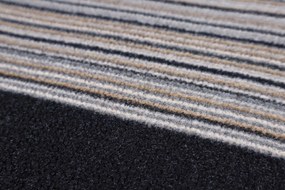 Associated Weavers, Protišmykový behúň na mieru Carnaby 97, šíre 80 cm, šedá, chodba / predsieň