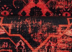 Koberce Breno Kusový koberec FIESTA 4301 Red, červená, viacfarebná,80 x 150 cm