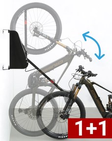 Držiak na elektrobicykle UpBike s hydraulickým zdvihom 1+1 ZADARMO, oplechované boky, otočný