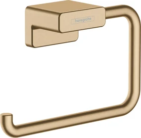 Hansgrohe AddStoris, držiak na toaletný papier bez krytky, kartáčovaný bronz, HAN-41771140