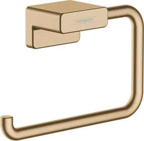 Hansgrohe AddStoris, držiak na toaletný papier bez krytky, kartáčovaný bronz, HAN-41771140
