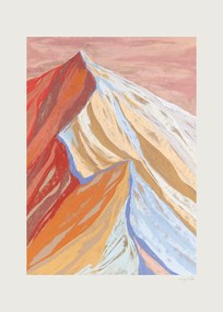 THE POSTER CLUB Autorský plagát Cuillin Ridge VII by Mandy Maria 50x70 cm