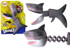 Lean Toys Vystreľovací žralok sivý