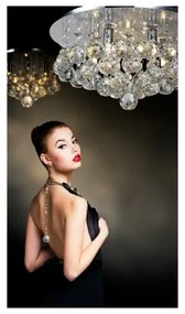 Azzardo AZ1286 - Krištáľové stropné svietidlo BOLLA 5xG9/40W/230V