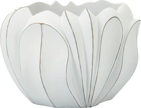 Kvetináč Gardy 34,5 cm biely