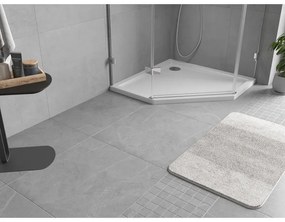 Mexen Flow Slim, päťuholníková sprchová vanička 80 x 80 cm, biela lesklá, 46P108080