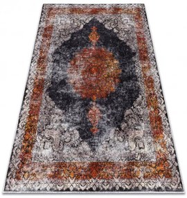 Dywany Łuszczów Kusový koberec Miro 51186.808 Rosette navy blue / copper - 160x220 cm