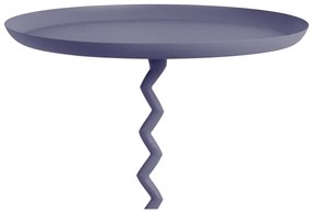 Kovový okrúhly odkladací stolík ø 44 cm Zig Zag – Leitmotiv