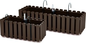 Závesný kvetináč BOARDEE FENCYCASE W antracit