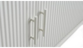 Sivá komoda 160x75x45 cm Palma – Unique Furniture