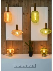 Lucide 45586/20/62 - Stolná lampa MALOTO 1xE27/40W/230V béžová/zlatá