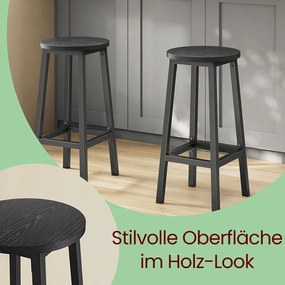 VASAGLE Sada barových stoličiek – 2 ks LBC032B01