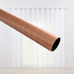 Dekorstudio Záclonová tyč ø19mm - medená Dĺžka: 360cm