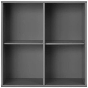 Antracitová závesná knižnica 70x70 cm Mistral – Hammel Furniture