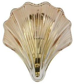 Searchlight 28980SB - Nástenné svietidlo SHELL 1xG9/7W/230V dymové