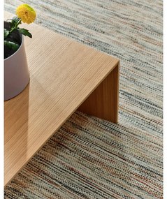 Konferenčný stolík vo svetloprírodnej farbe v dekore duba 70x140 cm Litto – Kave Home