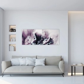 Obraz - Fialový mramor N⁰2 (120x50 cm)