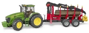 Hračka Bruder - John Deer 7930 lesný traktor s prívesom