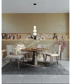 MAXLIGHT P0468 - LED Luster na lanku AKIKO LED/23W/230V pr. 20 cm biela