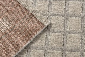 Koberec TEXTURA 488.09.LA110 Osta sivý / béžový