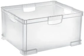 CURVER Úložný box, rovná plastová bednička, stohovateľný AURORA - 53 x 43 x 27cm (51L)