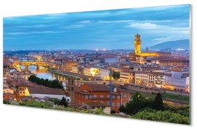 Obraz na akrylátovom skle Taliansko sunset panorama 120x60 cm