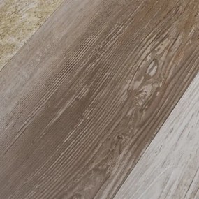 vidaXL Samolepiace podlahové dosky z PVC 5,21 m² 2 mm ošúchané drevo-