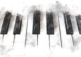 Obraz - Piano, aquarel (70x50 cm)