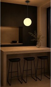 BRILAGI - Závesné svietidlo na lanku POLOS 1xE27/40W/230V pr. 20 cm čierna
