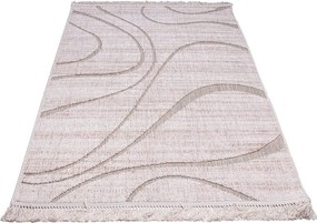 Koberec Benita 085 GREEN/CREAM rozmery koberec: 133x190 cm