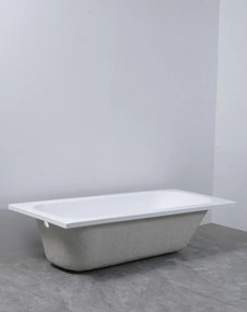 Erga Pureline-O, vaňa 1800x800x400 mm bez nožičiek, biela lesklá, ERG-V07-PURELINE-O-180x080-WH
