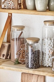 IB Laursen Sada podtáckov so srdcom z akáciového dreva, set 4 ks