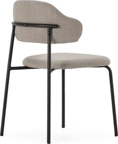 Svetlosivé jedálenské stoličky v súprave 4 ks Adriel – Marckeric