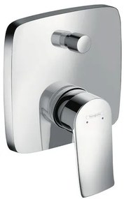 Hansgrohe Metris sprchová a vaňová batéria bez podomietkového telesa chróm 31 454 000