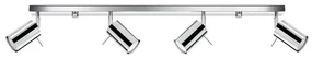 Sollux SL.0731 - Bodové svietidlo RING 4xGU10/10W/230V SLX0446