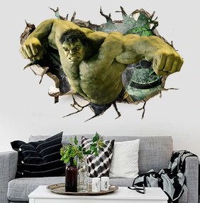 Veselá Stena Samolepka na stenu na stenu Nahnevaný Hulk z Avengers