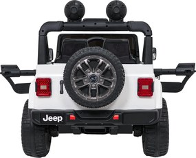 Ramiz Jeep Wrangler Rubicon LIFT elektrické autíčko pre deti biele