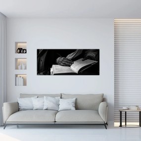 Obraz - Kniha (120x50 cm)