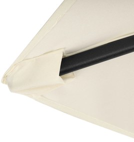 LONGWELL INDUSTRIAL LTD Skladací záhradný slnečník 210 cm - béžový