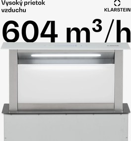 Klarstein Royal Flush Eco digestor 60 cm 604 m³/h A+