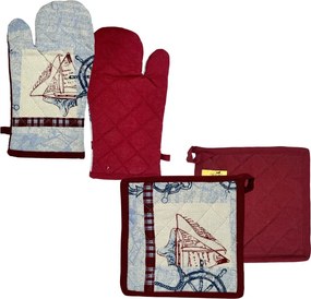 Home Elements Kuchynská chňapka a podložka Plachetnica