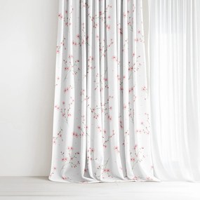 Goldea bavlnený záves - kvitnúce sakury 280x150 cm