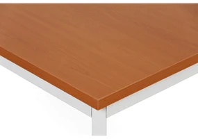 Jedálenský stôl TRIVIA, sivá podnož, 1200 x 800 mm, čerešňa