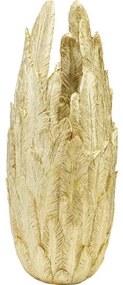 Feathers váza zlatá 80 cm