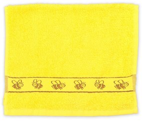 Detský uterák KIDS žltý 30x50 cm