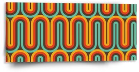 Sablio Obraz Retro vlny - 110x50 cm