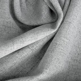 ZÁVES NA KRÚŽKOCH LINDA 140X250 CM STRIEBORNÁ